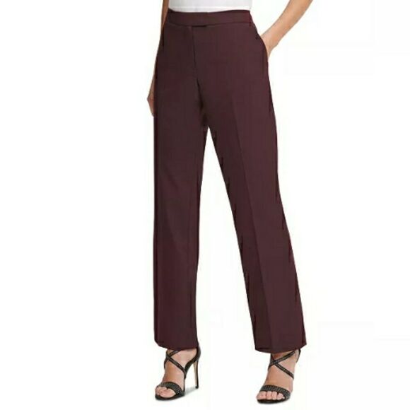 DKNY Twill Midtown Pant Size 8 - Picture 1 of 12